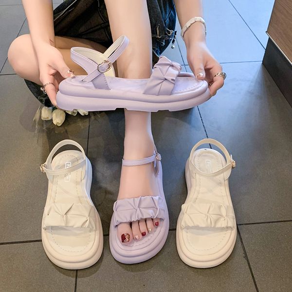 soft-soled ladies' sandals, new fashion trend in summer, casual flat sandals, fairy wind wearing korean fashion women's shoes, Black
soft-soled ladies' sandals, new fashion trend in summer, casual flat sandals, fairy wind wearing korean fashion women's shoes, Black