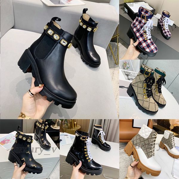 designer desert boots women ankle boots diamond genuine leather boot vintage print platform chunky letter boot with box, Black
designer desert boots women ankle boots diamond genuine leather boot vintage print platform chunky letter boot with box, Black