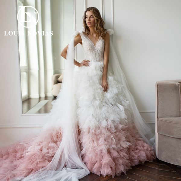 classy a-line wedding dress with bow 2023 v-neck semi-transparent court train backless romantic lace dress for bride vestidos de novia, White
classy a-line wedding dress with bow 2023 v-neck semi-transparent court train backless romantic lace dress for bride vestidos de novia, White