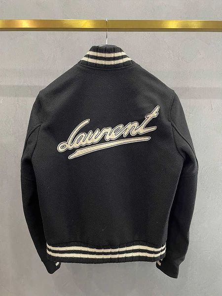 high version men women baseball jacket slp embroidered woolen coat saint designer jacket mens varsity jackets 1: 1 reproduction ootd, Black;brown
high version men women baseball jacket slp embroidered woolen coat saint designer jacket mens varsity jackets 1: 1 reproduction ootd, Black;brown