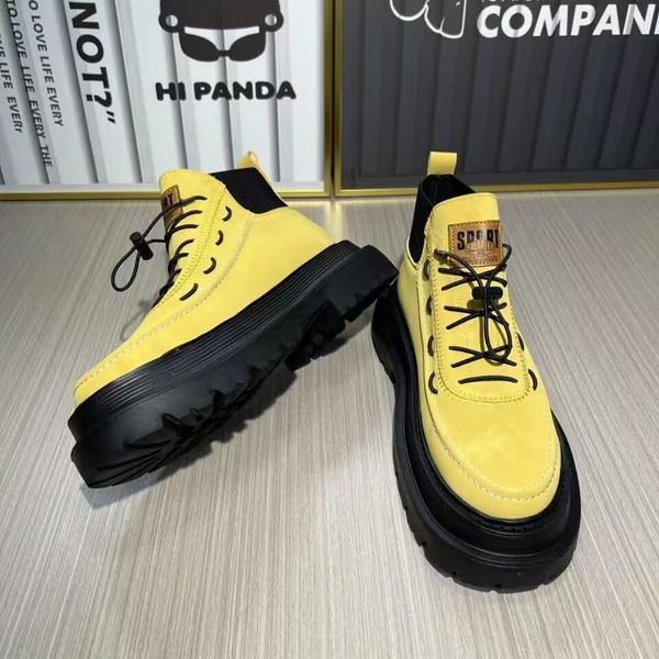 autumn and winter men's boots fashion all match personality young men's shoes outdoor comfortable non-slip warm casual, Black
autumn and winter men's boots fashion all match personality young men's shoes outdoor comfortable non-slip warm casual, Black