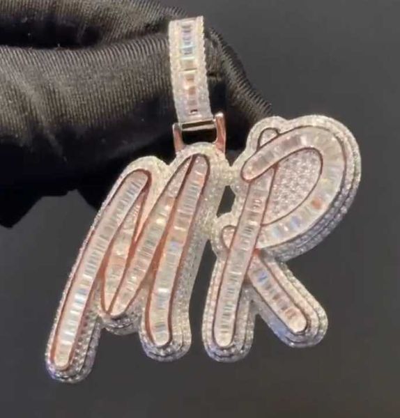 iced out fine jewelry diamond sterling silver custom letter hip hop moissanite pendant for necklace
iced out fine jewelry diamond sterling silver custom letter hip hop moissanite pendant for necklace