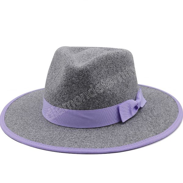 fedoras jazz hat autumn winter men faux wool felt cap british style edging fedora hat women party church hat sombrero, Blue;gray
fedoras jazz hat autumn winter men faux wool felt cap british style edging fedora hat women party church hat sombrero, Blue;gray