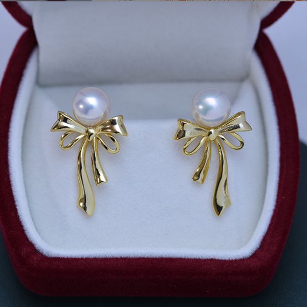sea pearl jewelry earrings ear studs silver blue pearl sterling 925 silver bow knot ribbon akoya 8-9 mm round pendant charm gift idea girl, Golden;silver
sea pearl jewelry earrings ear studs silver blue pearl sterling 925 silver bow knot ribbon akoya 8-9 mm round pendant charm gift idea girl, Golden;silver