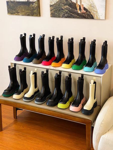 tire designer women boots chelsea martin knee boot motocycle ankle half anti-slip fashion platform snow winter bootie size 35-42, Black
tire designer women boots chelsea martin knee boot motocycle ankle half anti-slip fashion platform snow winter bootie size 35-42, Black