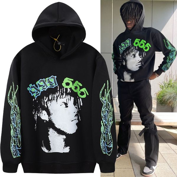 men's hoodies & sweatshirts oung thug sp5der 555555 spiderweb pattern loose teen pullover hooded fleece sweater, Black
men's hoodies & sweatshirts oung thug sp5der 555555 spiderweb pattern loose teen pullover hooded fleece sweater, Black