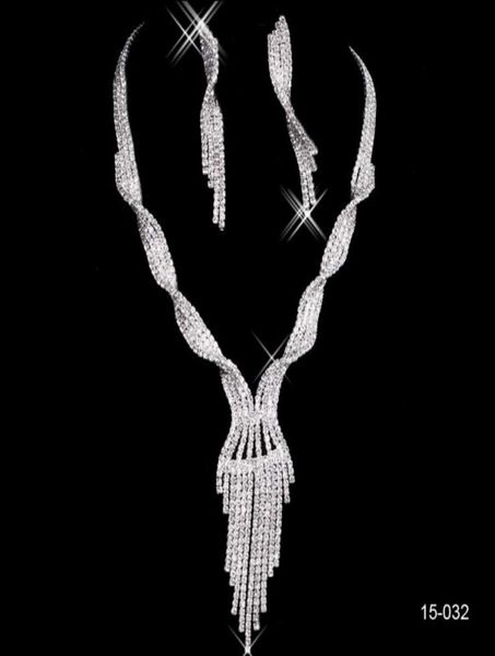 15032 luxury elegant wedding bridal rhinestone jewelry necklace crystals earring set party jewelry for party bride9251163, White
15032 luxury elegant wedding bridal rhinestone jewelry necklace crystals earring set party jewelry for party bride9251163, White