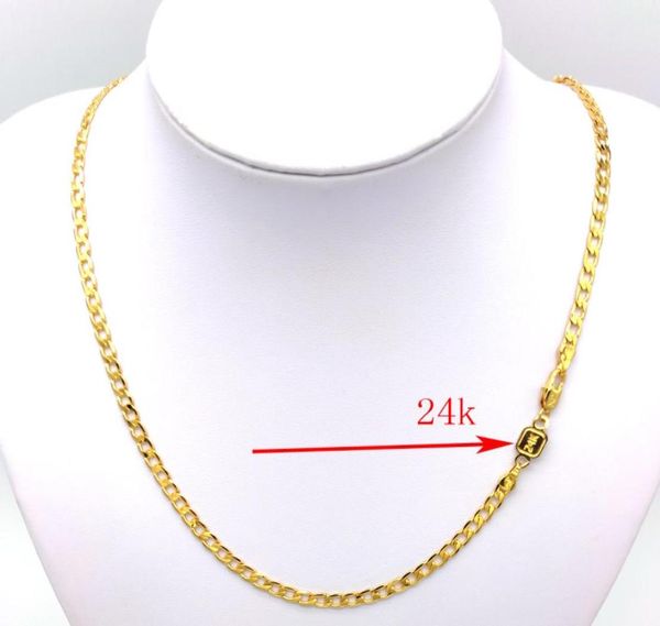 solid 24 k stamp link c gold gf women039s necklace curb chain birthday valentine gift valuable 20quot 50 4 mm9550670, Silver
solid 24 k stamp link c gold gf women039s necklace curb chain birthday valentine gift valuable 20quot 50 4 mm9550670, Silver