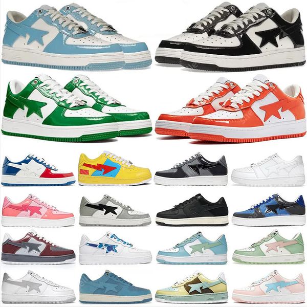 

2023 designer casual shoes for men women sneakers des chaussures schuhe scarpe zapatilla black white green orange blue skateboarding jogging