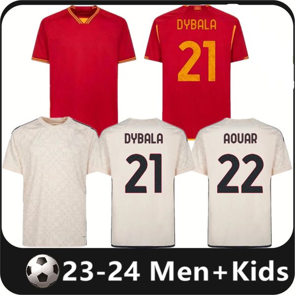 23 24 new season dybala romas soccer jerseys maglia pellegrini belotti celik abraham 2023 2024 player football shirts mancini kumbulla men k, Black;yellow
23 24 new season dybala romas soccer jerseys maglia pellegrini belotti celik abraham 2023 2024 player football shirts mancini kumbulla men k, Black;yellow