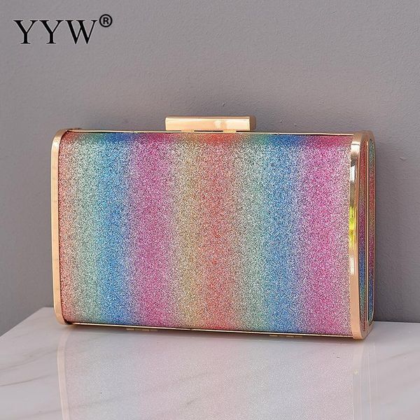 evening bags multicolor sequin wedding party women handbag box clutches girls luxury glitter shoulder bag rainbow clutch purse 230725
evening bags multicolor sequin wedding party women handbag box clutches girls luxury glitter shoulder bag rainbow clutch purse 230725