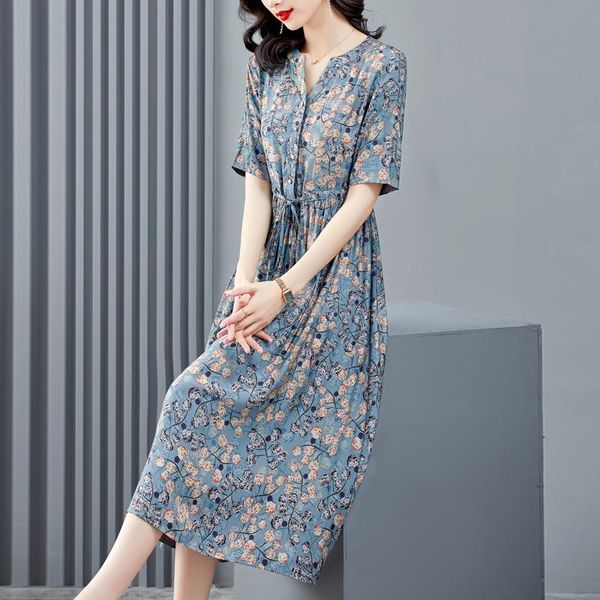 swimwear chinese style retro printed loose dress ladies spring 2022 thin silk long skirt elegant party short sleeve dress, White;black
swimwear chinese style retro printed loose dress ladies spring 2022 thin silk long skirt elegant party short sleeve dress, White;black