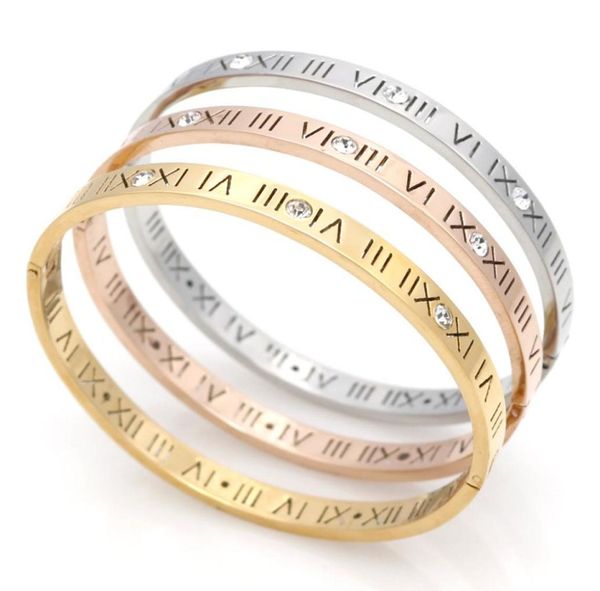 new classic design 4mm and 6mm zircon roman numerals bracelets bangles women fashion jewelry bangles whole7441570, Black
new classic design 4mm and 6mm zircon roman numerals bracelets bangles women fashion jewelry bangles whole7441570, Black