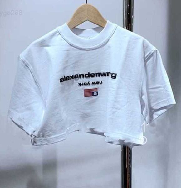 aw dawang's 2023 spring summer new letter printing open umbilical short sleeve slim women t-shirt22, White
aw dawang's 2023 spring summer new letter printing open umbilical short sleeve slim women t-shirt22, White