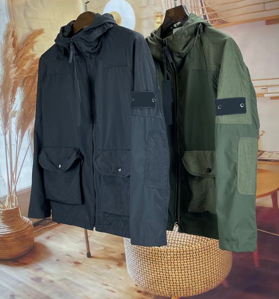 mens jackets highquality spring work fall material multi pocket zipper casual stone jacket 230726, Black;brown
mens jackets highquality spring work fall material multi pocket zipper casual stone jacket 230726, Black;brown