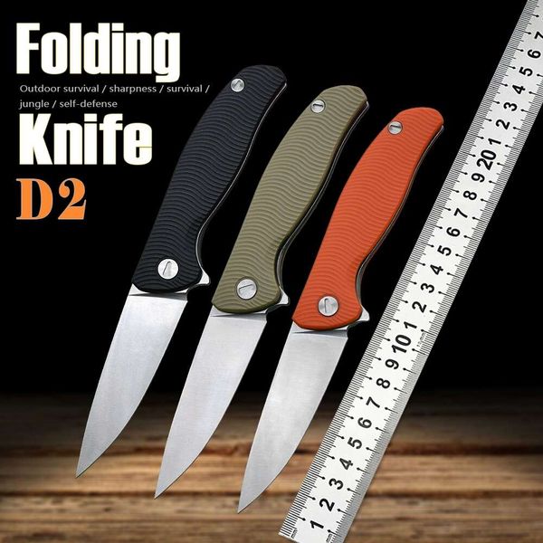 new tacticald2 steel pocket folding knife outdoor hunting knife tactical self-defense tool sharp defense hunting camping collection knives
new tacticald2 steel pocket folding knife outdoor hunting knife tactical self-defense tool sharp defense hunting camping collection knives