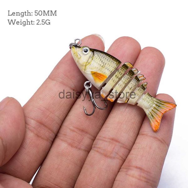 baits lures 5cm/2.5g mini multi jointed swimbait fishing lure set 6 segments flexible fish bait swimbait bionic crankbait tackle for bass x0
baits lures 5cm/2.5g mini multi jointed swimbait fishing lure set 6 segments flexible fish bait swimbait bionic crankbait tackle for bass x0