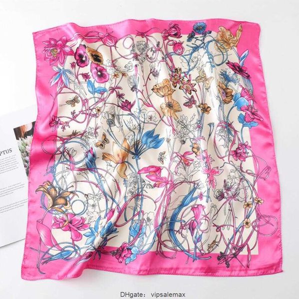 60x60cm retro designer flower print floral silk scarf headband for women fashion long handle bag scarves paris shoulder tote luggage ribbon, Blue;gray
60x60cm retro designer flower print floral silk scarf headband for women fashion long handle bag scarves paris shoulder tote luggage ribbon, Blue;gray