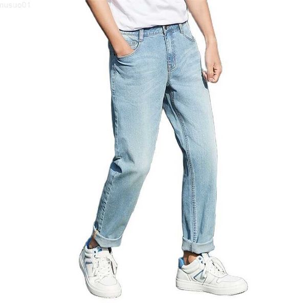 semir jeans men spring autumn new korean cotton slim pants men's retro youth soft casual jeans cotton for male 210318 l230726, Blue
semir jeans men spring autumn new korean cotton slim pants men's retro youth soft casual jeans cotton for male 210318 l230726, Blue