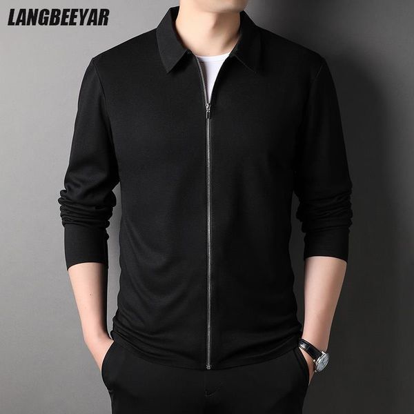 mens jackets grade brand designer lapel casual zipper fashion men jacket windbreaker coats solid color korean style clothing 230726, Black;brown
mens jackets grade brand designer lapel casual zipper fashion men jacket windbreaker coats solid color korean style clothing 230726, Black;brown