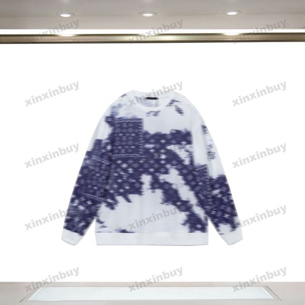xinxinbuy men women designer sweatshirt hoodie tie dye letter print sweater blue black white xs-l, Black;brown
xinxinbuy men women designer sweatshirt hoodie tie dye letter print sweater blue black white xs-l, Black;brown