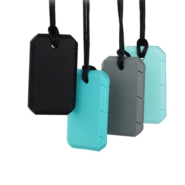 dog tag sensory necklace silicone teethers food grade chewable toys for autism chew pendant oral motor teething jewelry
dog tag sensory necklace silicone teethers food grade chewable toys for autism chew pendant oral motor teething jewelry