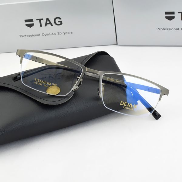 pure titanium glasses frame fashion retro eyewear ultra light luxury square glasses pure titanium myopia optical prescription eyeglasses fra, Silver
pure titanium glasses frame fashion retro eyewear ultra light luxury square glasses pure titanium myopia optical prescription eyeglasses fra, Silver