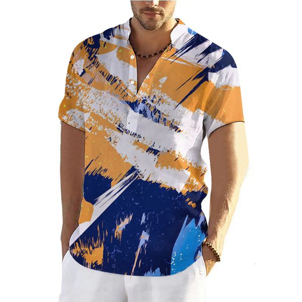 mens casual shirts summer fashion graffiti print short sleeve oversized streetwear button down clothing 230726, White;black
mens casual shirts summer fashion graffiti print short sleeve oversized streetwear button down clothing 230726, White;black