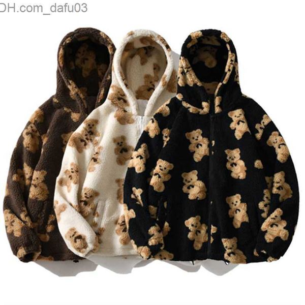 men's hoodies sweatshirts women's zip sweater teddy bear coat cute cartoon bear wool hoodie women's winter hoodie warm hoodie, Black
men's hoodies sweatshirts women's zip sweater teddy bear coat cute cartoon bear wool hoodie women's winter hoodie warm hoodie, Black