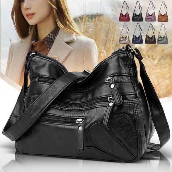 evening bags women's soft leather shoulder multilayer classic crossbody bag luxury designer handbag and purse 230725
evening bags women's soft leather shoulder multilayer classic crossbody bag luxury designer handbag and purse 230725