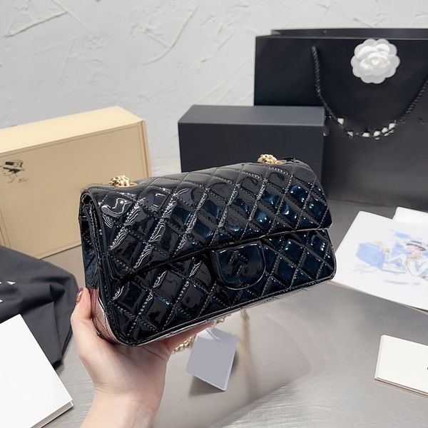 women shoulder bags patent leather clamshell quilted handbag hardware metal c buckle 2.55 cf bag chain underarm bag crossbody bags princess
women shoulder bags patent leather clamshell quilted handbag hardware metal c buckle 2.55 cf bag chain underarm bag crossbody bags princess