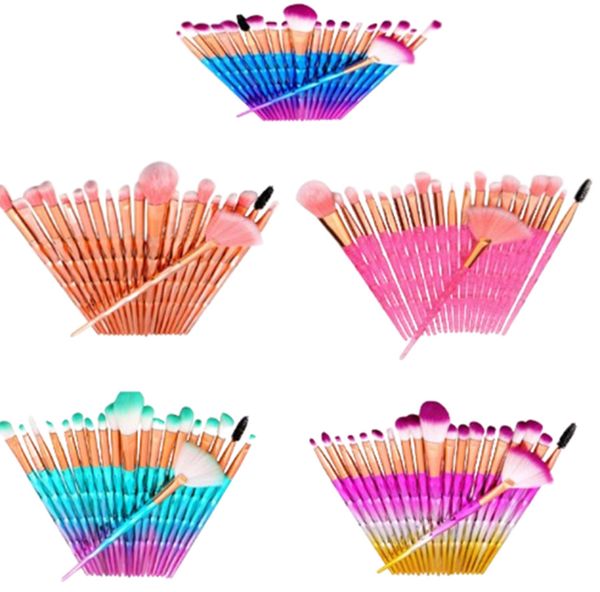 20 diamond anated makeup brush sets of eye shadow brushing makeup, many style choices, support custom logo
20 diamond anated makeup brush sets of eye shadow brushing makeup, many style choices, support custom logo