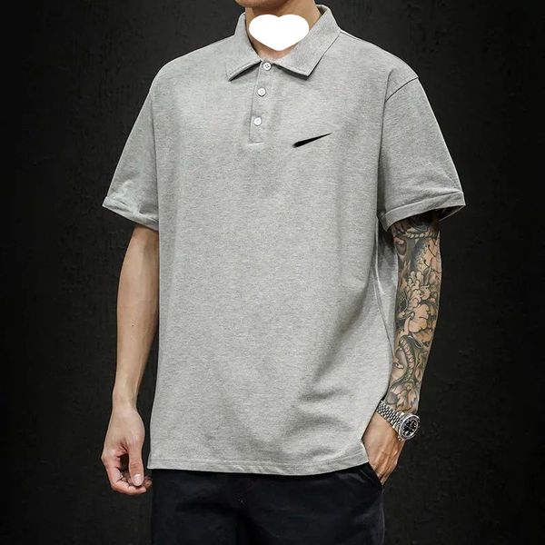 polo t-shirt men's short sleeve summer student hong kong style loose versatile polo t-shirt paul shirt simple fashion brand, White;black
polo t-shirt men's short sleeve summer student hong kong style loose versatile polo t-shirt paul shirt simple fashion brand, White;black