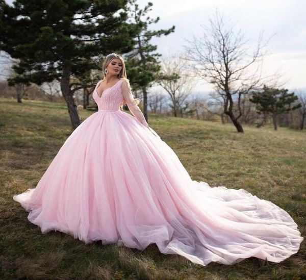 ball gown quinceanera dress pink long sleeves tulle v neck long sleeve beaded court train girls sweet 16 dresses 15 years birthday6000168, Blue;red
ball gown quinceanera dress pink long sleeves tulle v neck long sleeve beaded court train girls sweet 16 dresses 15 years birthday6000168, Blue;red