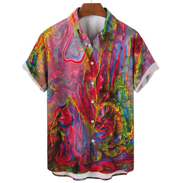 mens casual shirts shirt for men 3d print oil painting short sleeved oversized tees trippy fashion clothing streetwear blouse 230726, White;black
mens casual shirts shirt for men 3d print oil painting short sleeved oversized tees trippy fashion clothing streetwear blouse 230726, White;black