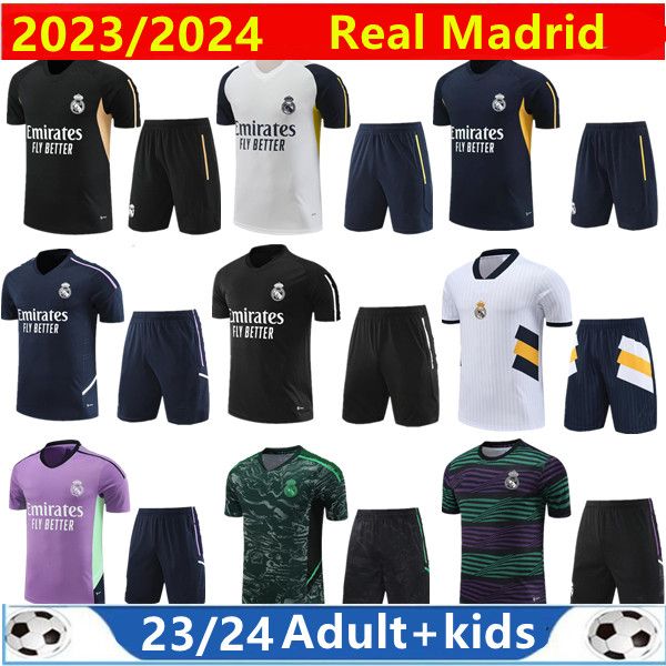 2023-2024 real madrids tracksuit set training suit 23/24 men and kids short sleeve vest football training suit chandal futbol surveyement, Black
2023-2024 real madrids tracksuit set training suit 23/24 men and kids short sleeve vest football training suit chandal futbol surveyement, Black