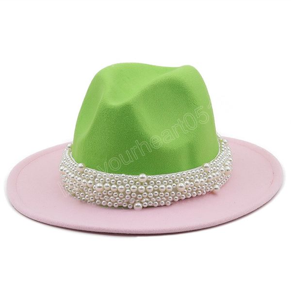 two-color woolen felt hat with pearls bands vintage women wide brim jazz fedora hat for party wedding dress caps custom colors, Blue;gray
two-color woolen felt hat with pearls bands vintage women wide brim jazz fedora hat for party wedding dress caps custom colors, Blue;gray