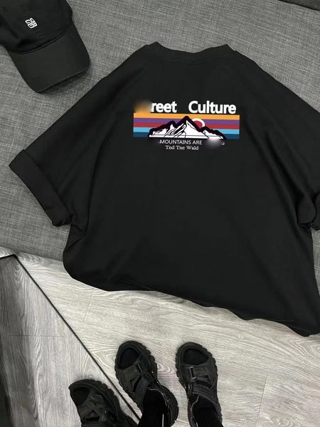 men's and women's fashion ins style loose oversized street short sleeves slim and comfortable, White;black
men's and women's fashion ins style loose oversized street short sleeves slim and comfortable, White;black