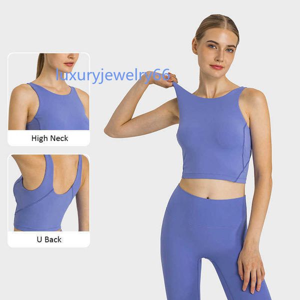 women's tracksuits yoga outfit l-219 high neck bra slim fit yoga bras elastic u back sports tank breathable women vest with removable c, Gray
women's tracksuits yoga outfit l-219 high neck bra slim fit yoga bras elastic u back sports tank breathable women vest with removable c, Gray