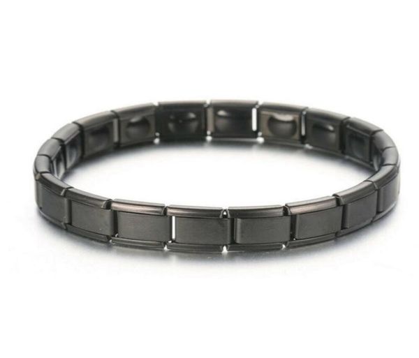 mens womens germanium stone titanium health relief expandable magnetic bracelet link chain5388228, Black
mens womens germanium stone titanium health relief expandable magnetic bracelet link chain5388228, Black