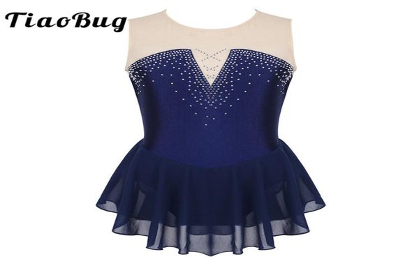stage wear tiaobug kids teens dancewear shiny rhine mesh figure skating dress girl ballet gymnastics leotard competition dance costume640838, Black;red
stage wear tiaobug kids teens dancewear shiny rhine mesh figure skating dress girl ballet gymnastics leotard competition dance costume640838, Black;red