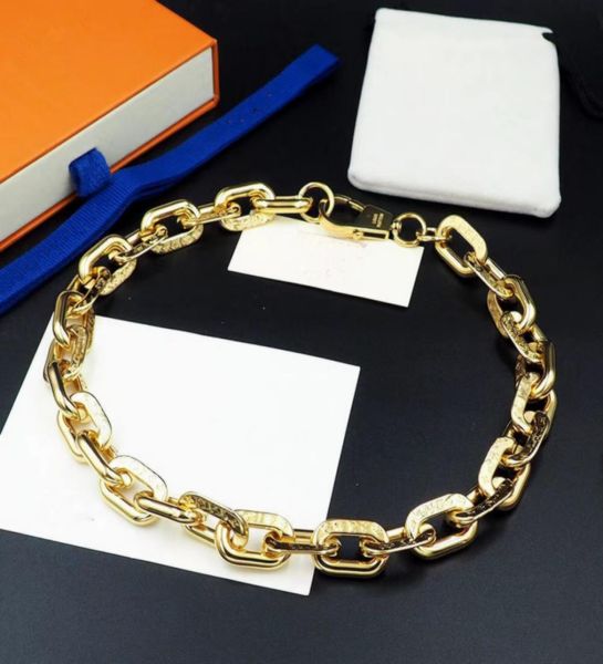 new french design jewelry titanium steel thick chains 18k gold necklace women039s atmospheric fashion street bracelet accessori5992072, Silver
new french design jewelry titanium steel thick chains 18k gold necklace women039s atmospheric fashion street bracelet accessori5992072, Silver