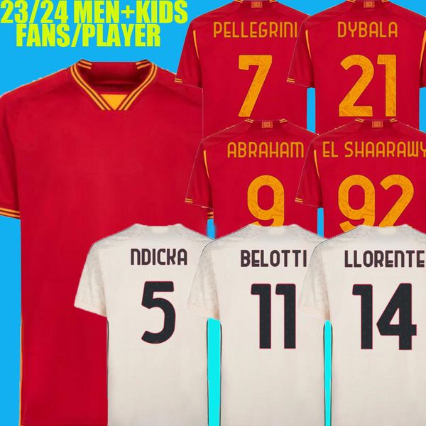 23 24 dybala aouar soccer jerseys ndicka home away final maglia pellegrini belotti abraham 2023 2024 football shirts mancini men kids kit el, Black;yellow
23 24 dybala aouar soccer jerseys ndicka home away final maglia pellegrini belotti abraham 2023 2024 football shirts mancini men kids kit el, Black;yellow