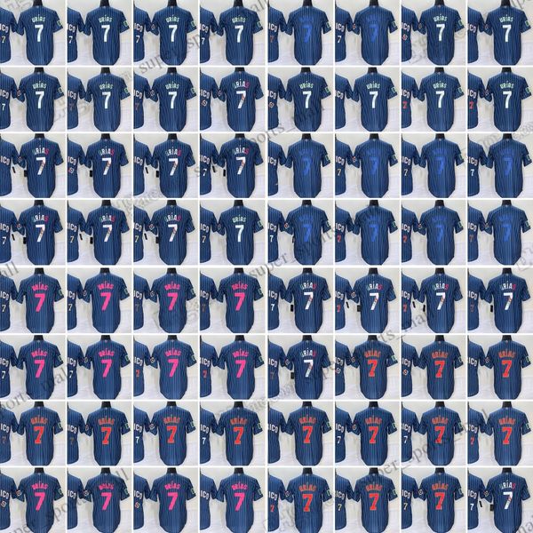 7 julio urias new baseball jerseys world cup all various styles blue stripe stitched jersey men size s-3xl, Blue;black
7 julio urias new baseball jerseys world cup all various styles blue stripe stitched jersey men size s-3xl, Blue;black