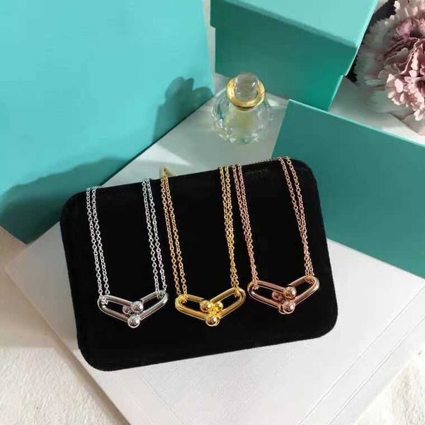 fashion tiffay double ring necklace 925 sterling silver plated 18k gold diamond buckle horseshoe collar chain female
fashion tiffay double ring necklace 925 sterling silver plated 18k gold diamond buckle horseshoe collar chain female
