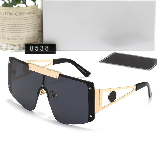 2023 new sunglasses for women men fashion sun glasses uv protection big connection lens frameless come with package 8538, White;black
2023 new sunglasses for women men fashion sun glasses uv protection big connection lens frameless come with package 8538, White;black
