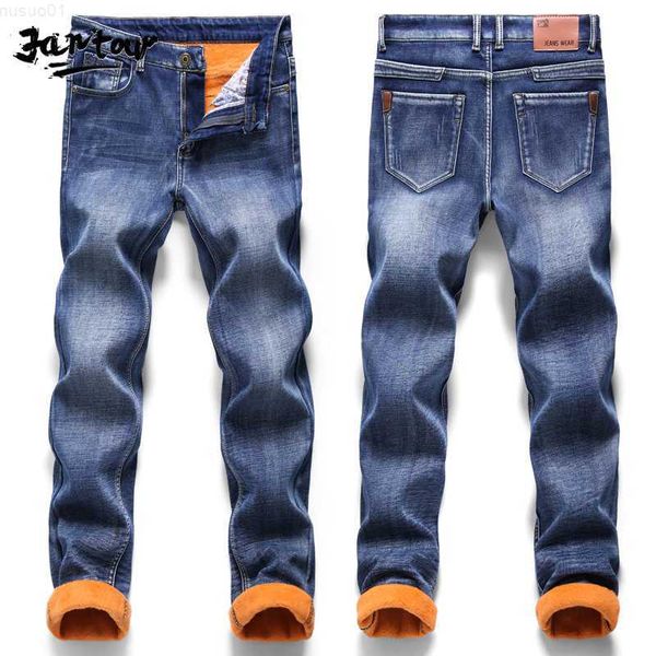 men's winter thermal warm men fleece casual straight jeans stretch thick denim flannel soft pants trousers classic plus size 28-40 2103, Blue
men's winter thermal warm men fleece casual straight jeans stretch thick denim flannel soft pants trousers classic plus size 28-40 2103, Blue