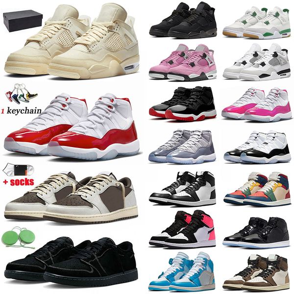 with box cat 1s men women basketball shoes cherry 11s high cool grey 11 low reverse mocha cactus jack 4 black cats thunder 4s trainers mid d
with box cat 1s men women basketball shoes cherry 11s high cool grey 11 low reverse mocha cactus jack 4 black cats thunder 4s trainers mid d