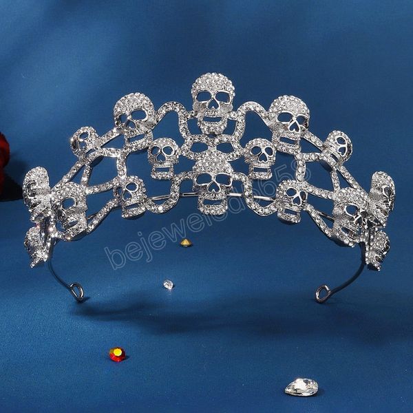 crystal skull halloween tiaras crowns for women rhinestone pageant diadem veil tiara wedding hair accessories, Slivery;golden
crystal skull halloween tiaras crowns for women rhinestone pageant diadem veil tiara wedding hair accessories, Slivery;golden