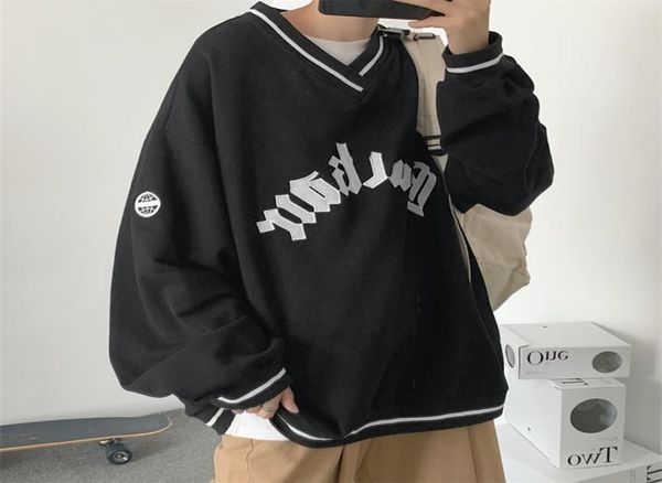 hip-hop v-neck letter printing oversized harajuku couple hoodie women's fashion amatch sweatshirt for men 2111308565413, Black
hip-hop v-neck letter printing oversized harajuku couple hoodie women's fashion amatch sweatshirt for men 2111308565413, Black